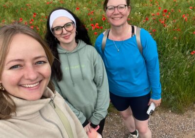 Wanderung Rureifel Frauen Mohnwiese Eifel Abenden